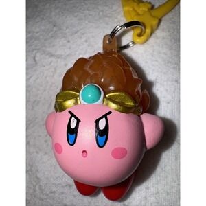 Kirby Fire Backpack Hanger Glow in the Dark‎ Series 3 Nintendo Clip Keychain NOB